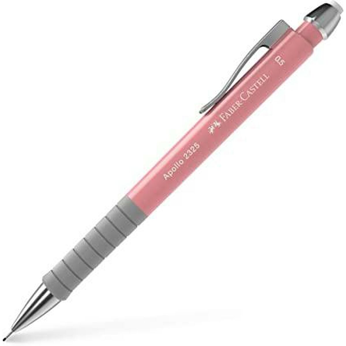 Μηχανικό Mολύβι Faber-Castell Apollo 2325 Ροζ 0,5 mm (5 Μονάδες) Μηχανικό Mολύβι Faber-Castell Apollo 2325 Ροζ 0,5 mm (5 Μονάδες)