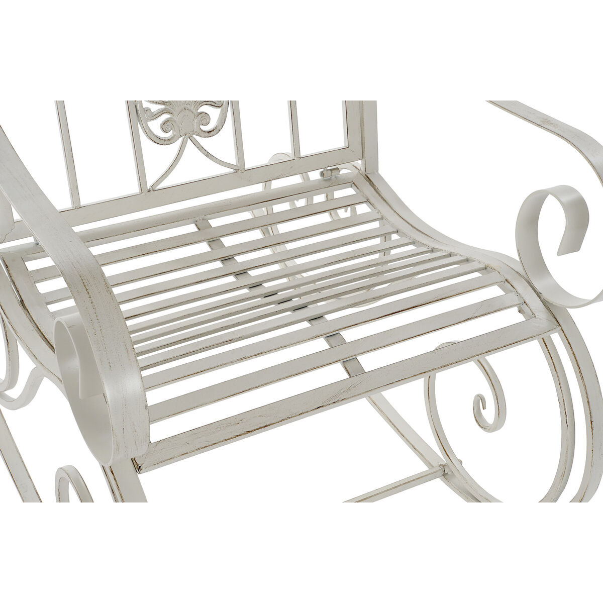 Κουνιστή Καρέκλα DKD Home Decor Μέταλλο Αλουμίνιο Λευκό (63 x 89 x 92 cm) Κουνιστή Καρέκλα DKD Home Decor Μέταλλο Αλουμίνιο Λευκό (63 x 89 x 92 cm)
