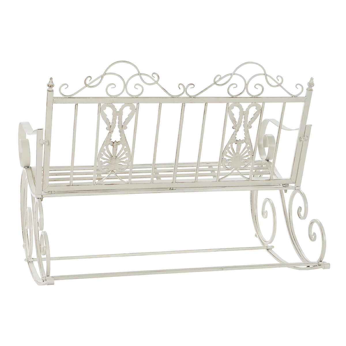 Κουνιστή Καρέκλα DKD Home Decor Μέταλλο Αλουμίνιο Λευκό (118 x 90 x 92 cm) Κουνιστή Καρέκλα DKD Home Decor Μέταλλο Αλουμίνιο Λευκό (118 x 90 x 92 cm)