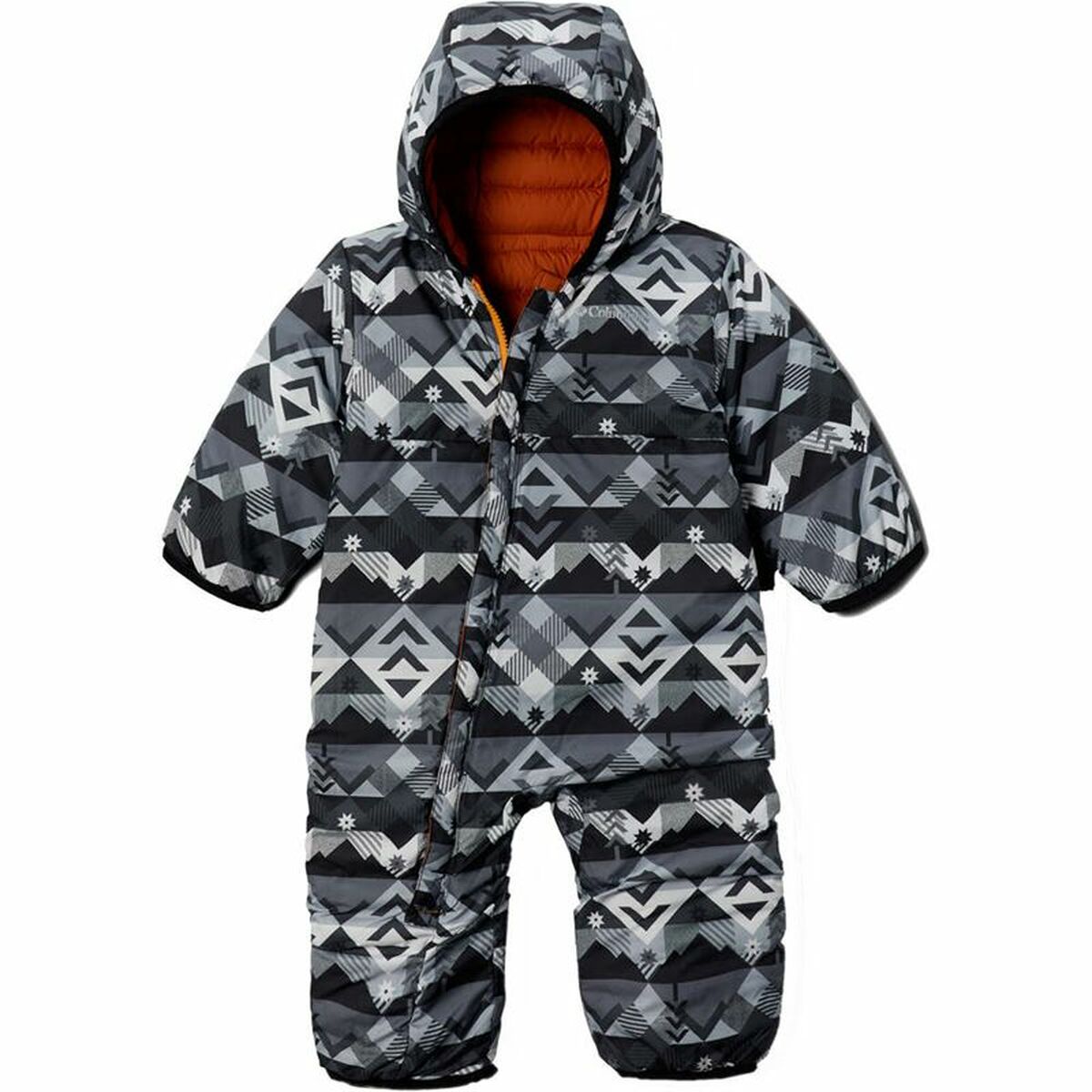 Παιδική Φόρμα Columbia Powder Lite Reversible Πορτοκαλί Παιδική Φόρμα Columbia Powder Lite Reversible Πορτοκαλί