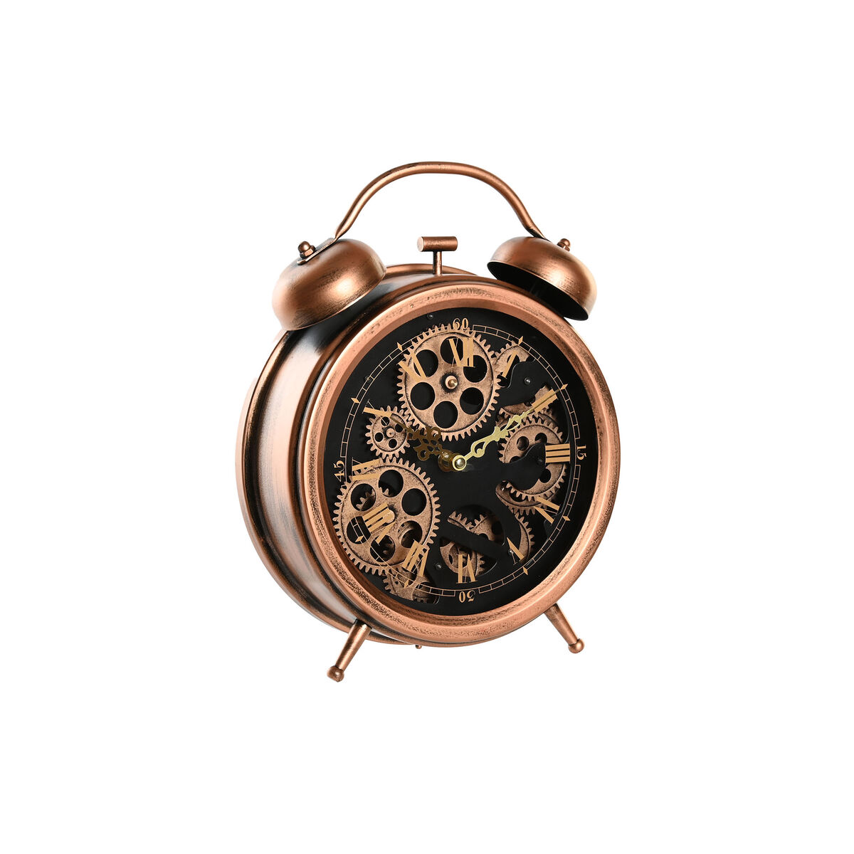 Bordklokke DKD Home Decor Πολύχρωμο Χαλκός Κρυστάλλινο Σίδερο Vintage 26 x 8 x 33,5 cm Bordklokke DKD Home Decor Πολύχρωμο Χαλκός Κρυστάλλινο Σίδερο Vintage 26 x 8 x 33,5 cm