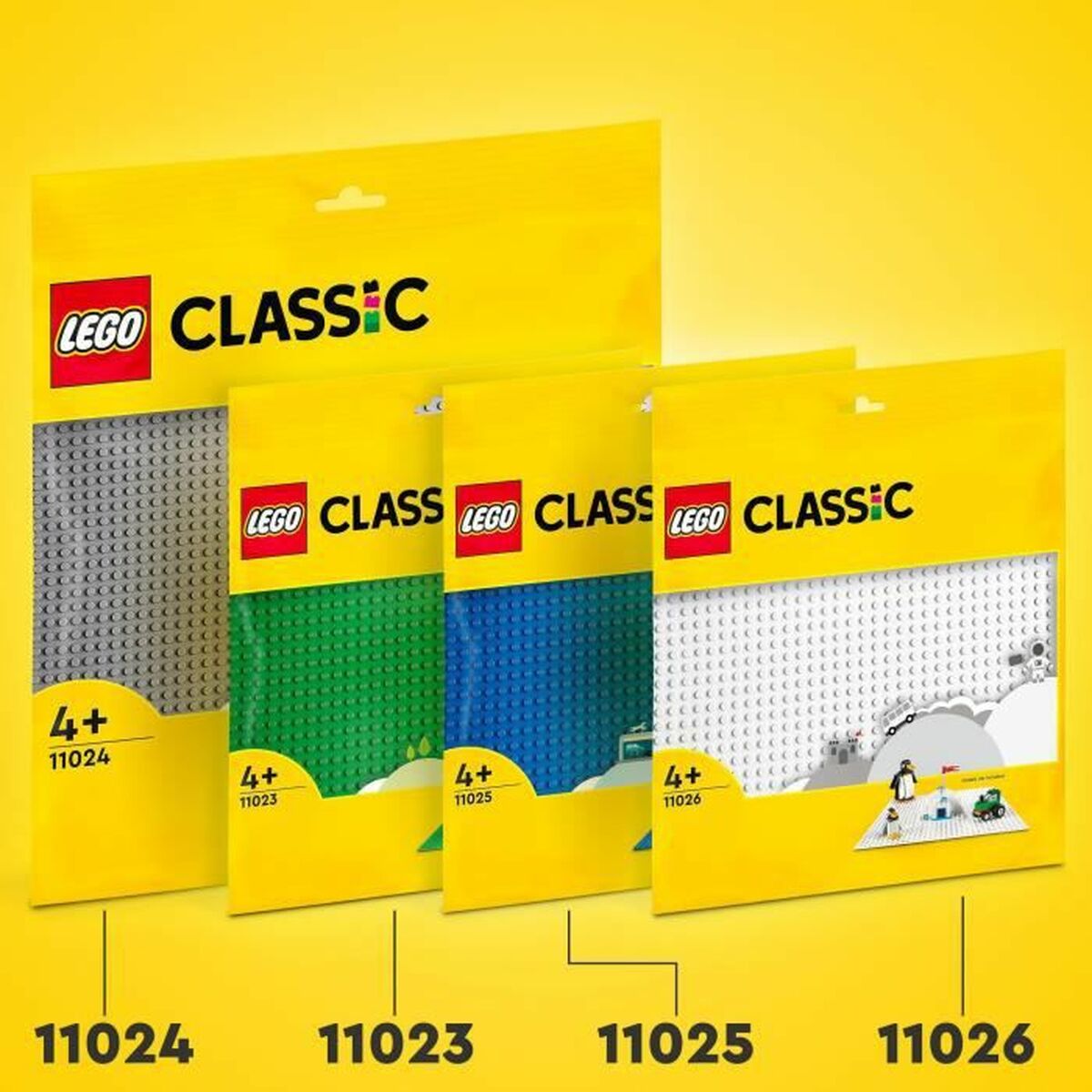 Βάση υποστήριξης Lego Classic 11024 Πολύχρωμο (Δωρεάν Μεταφορικά)