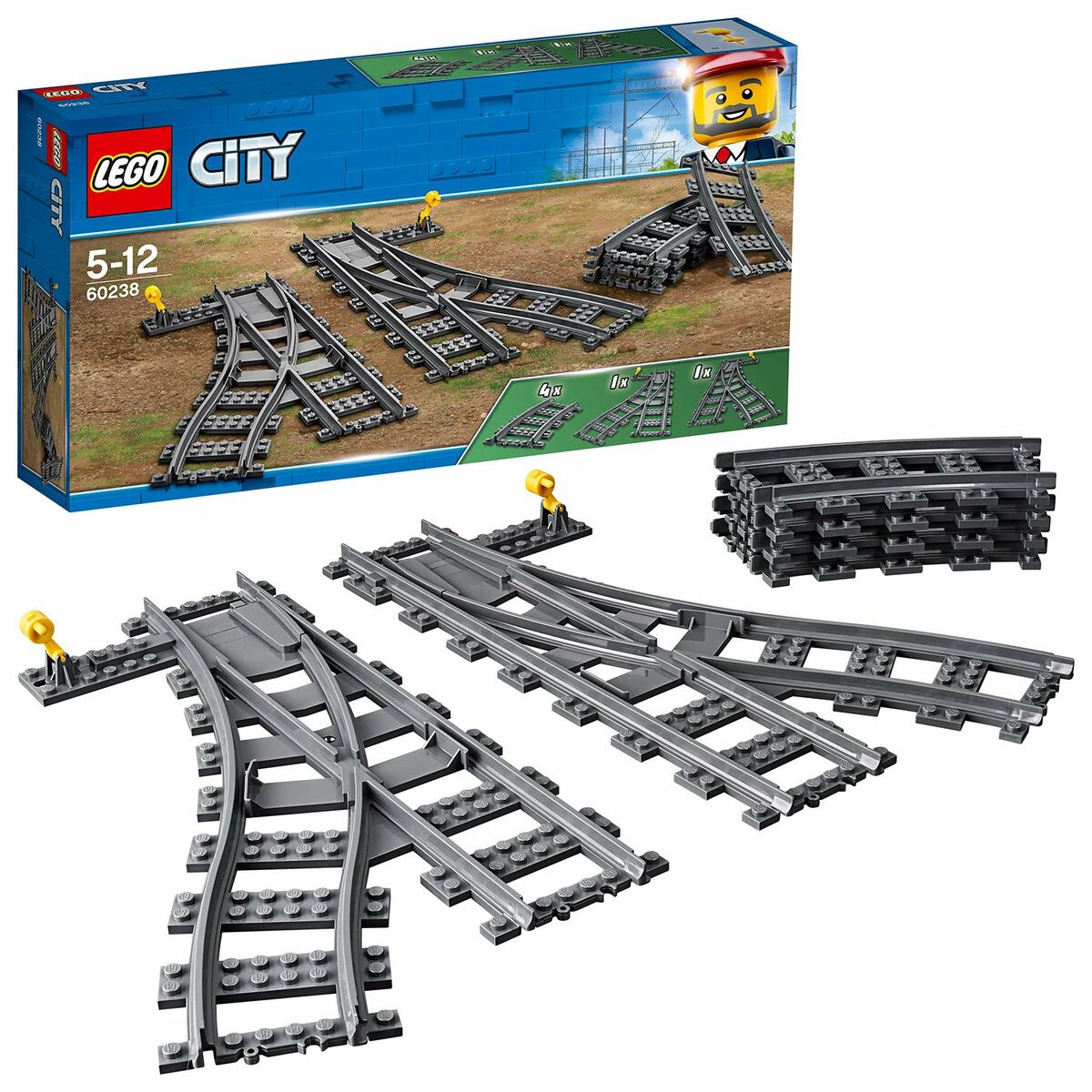 Playset Lego City Rail 60238 Aξεσουάρ