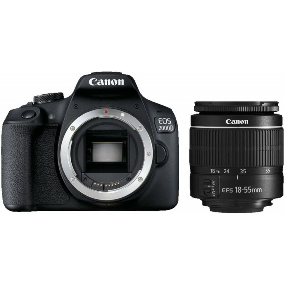 Ψηφιακή φωτογραφική μηχανή Canon 2000D + EF-S 18-55mm Μαύρο Ψηφιακή φωτογραφική μηχανή Canon 2000D + EF-S 18-55mm Μαύρο