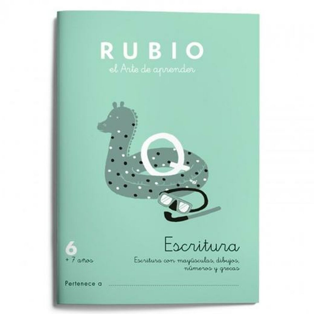 Writing and calligraphy notebook Rubio Nº06 A5 Ισπανικά 20 Φύλλα (x10) Writing and calligraphy notebook Rubio Nº06 A5 Ισπανικά 20 Φύλλα (x10)