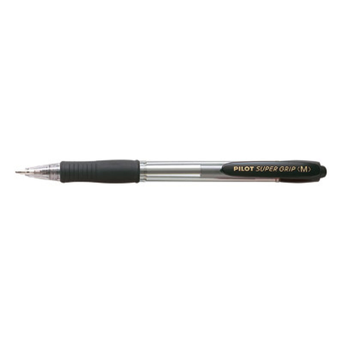 Μολύβι Pilot Supergrip Μαύρο 0,4 mm (12 Μονάδες)