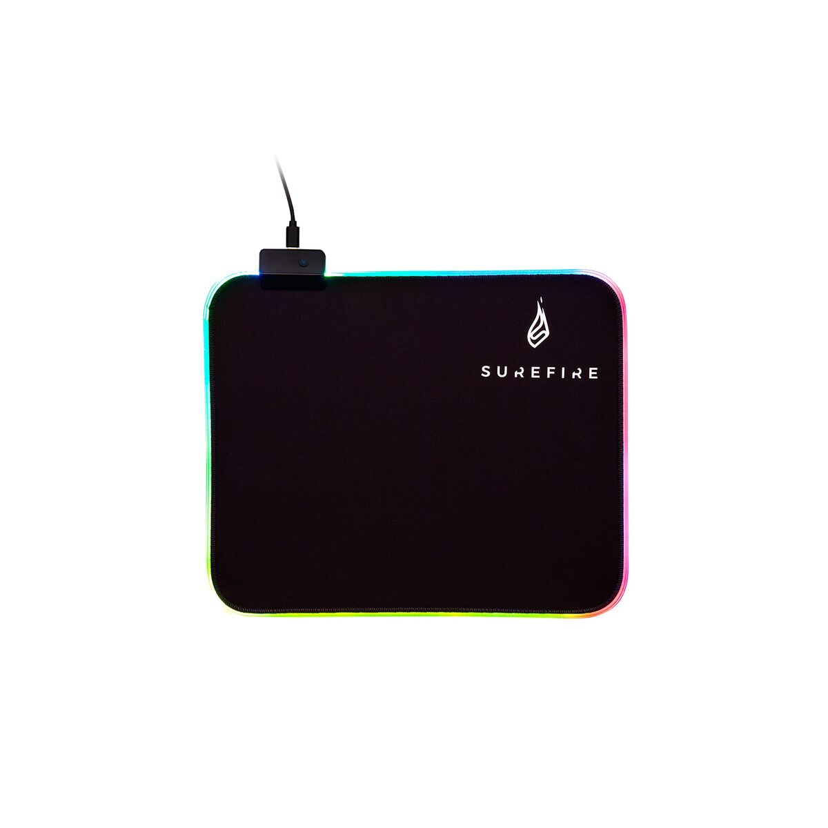 Mousepad Gaming Verbatim Surefire Gaming SIlent Flight RGB-320 Μαύρο 32 x 26 cm