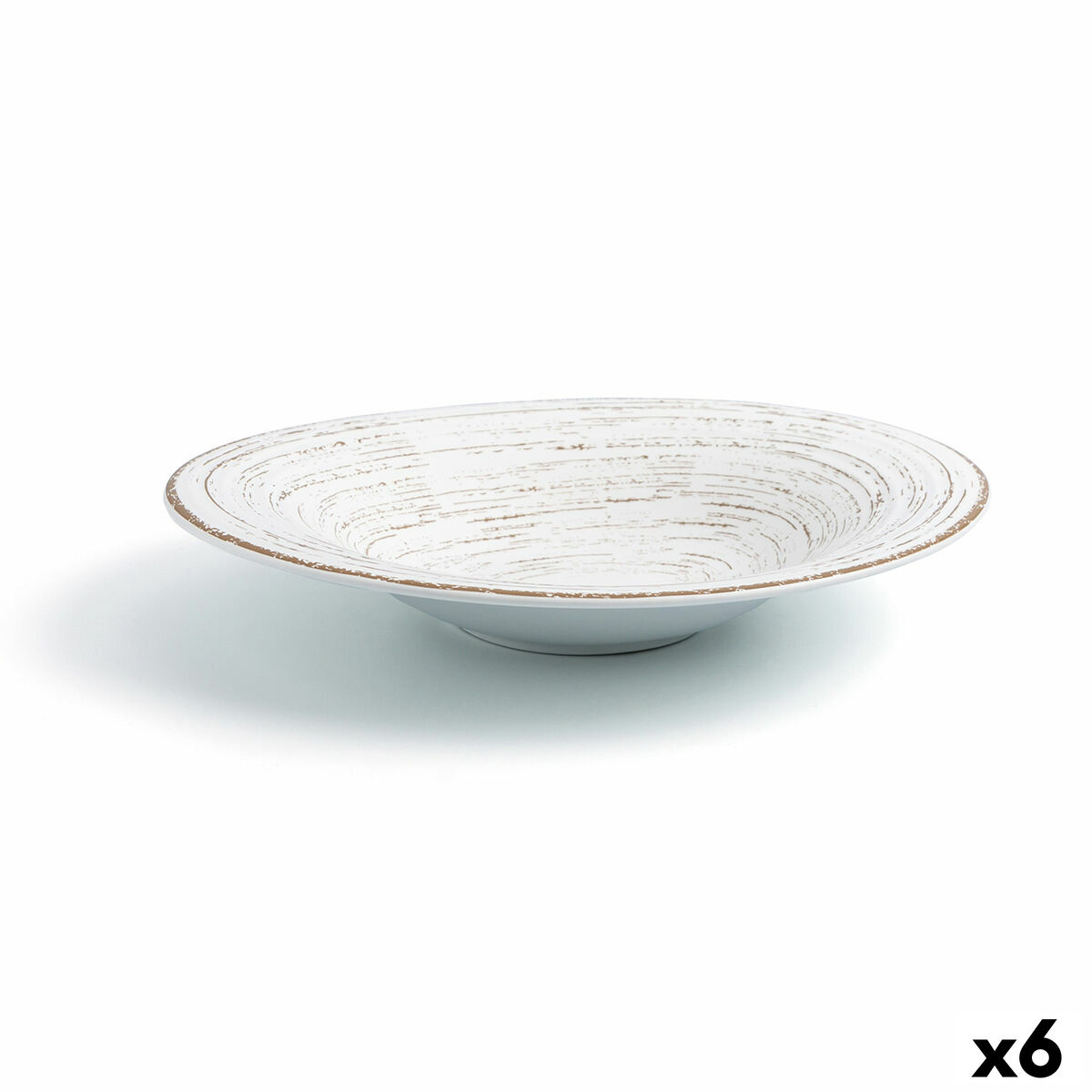 Βαθύ Πιάτο Ariane Tornado White Κεραμικά Δίχρωμα Ø 29 cm (x6) Βαθύ Πιάτο Ariane Tornado White Κεραμικά Δίχρωμα Ø 29 cm (x6)