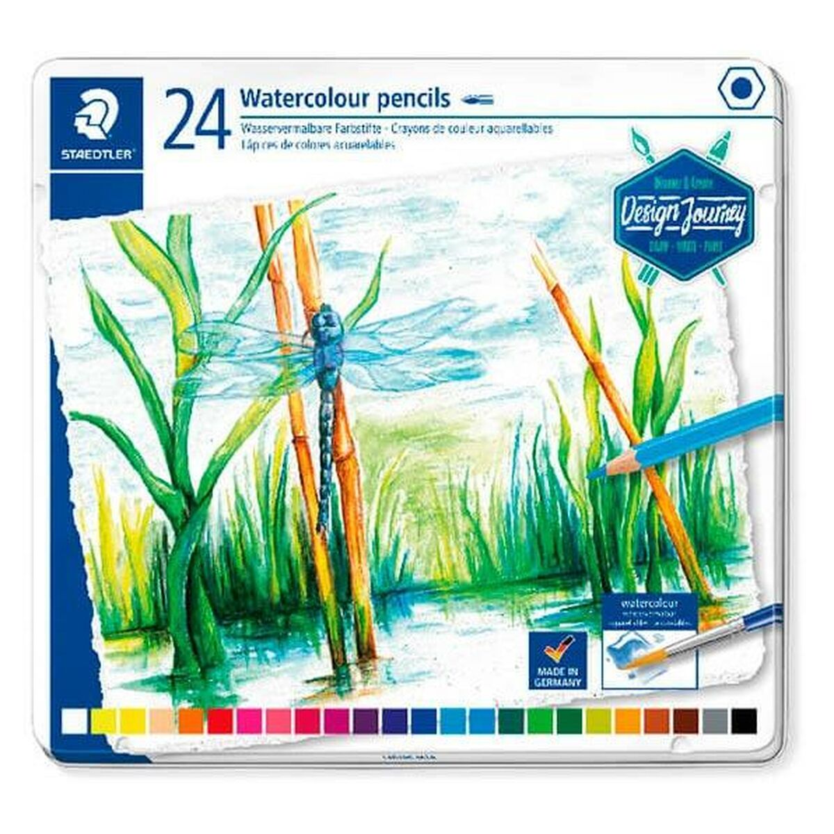 Ακουαρέλα Xρωματιστά Mολύβια Staedtler Design Journey Πολύχρωμο (5 Μονάδες) Ακουαρέλα Xρωματιστά Mολύβια Staedtler Design Journey Πολύχρωμο (5 Μονάδες)