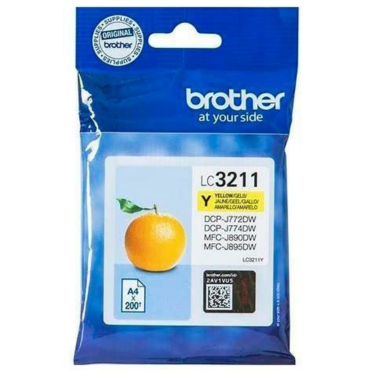 Φυσίγγιο Συμβατό Brother LC-3211Y Κίτρινο