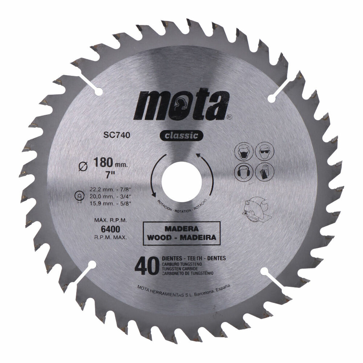 Δίσκος κοπής Mota clp18 sc740p Δίσκος κοπής Mota clp18 sc740p