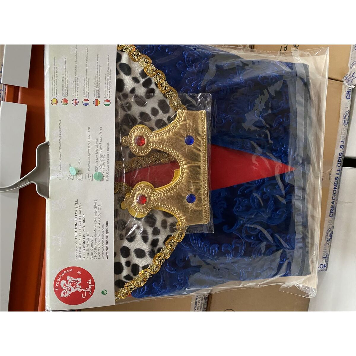 Αποκριάτικη Στολή για Μωρά Βασιλιάς Μάγος 12 Μηνών