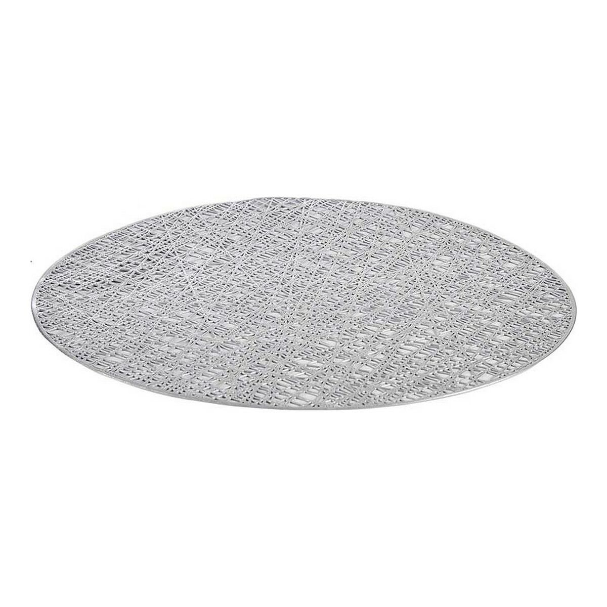 Σουπλά Kinvara AR2103272 Ασημί Πλαστική ύλη Ø 38 cm (12 Μονάδες) Σουπλά Kinvara AR2103272 Ασημί Πλαστική ύλη Ø 38 cm (12 Μονάδες)