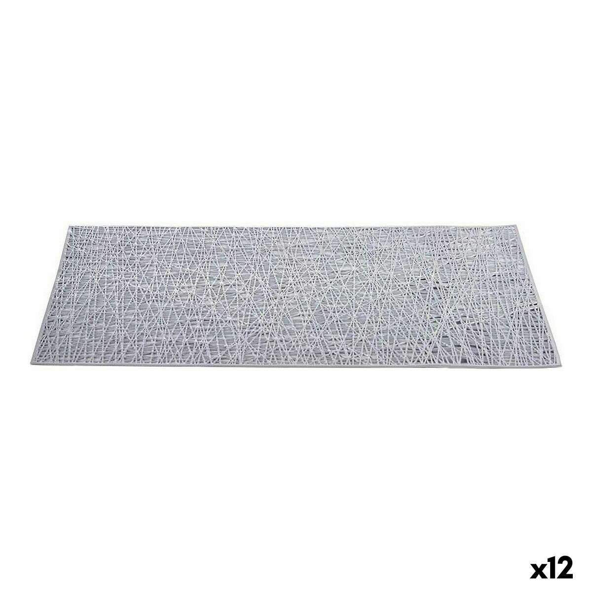 Σουπλά Kinvara AR2103275 Ασημί Πλαστική ύλη 45 x 0,01 x 30 cm (12 Μονάδες) Σουπλά Kinvara AR2103275 Ασημί Πλαστική ύλη 45 x 0,01 x 30 cm (12 Μονάδες)