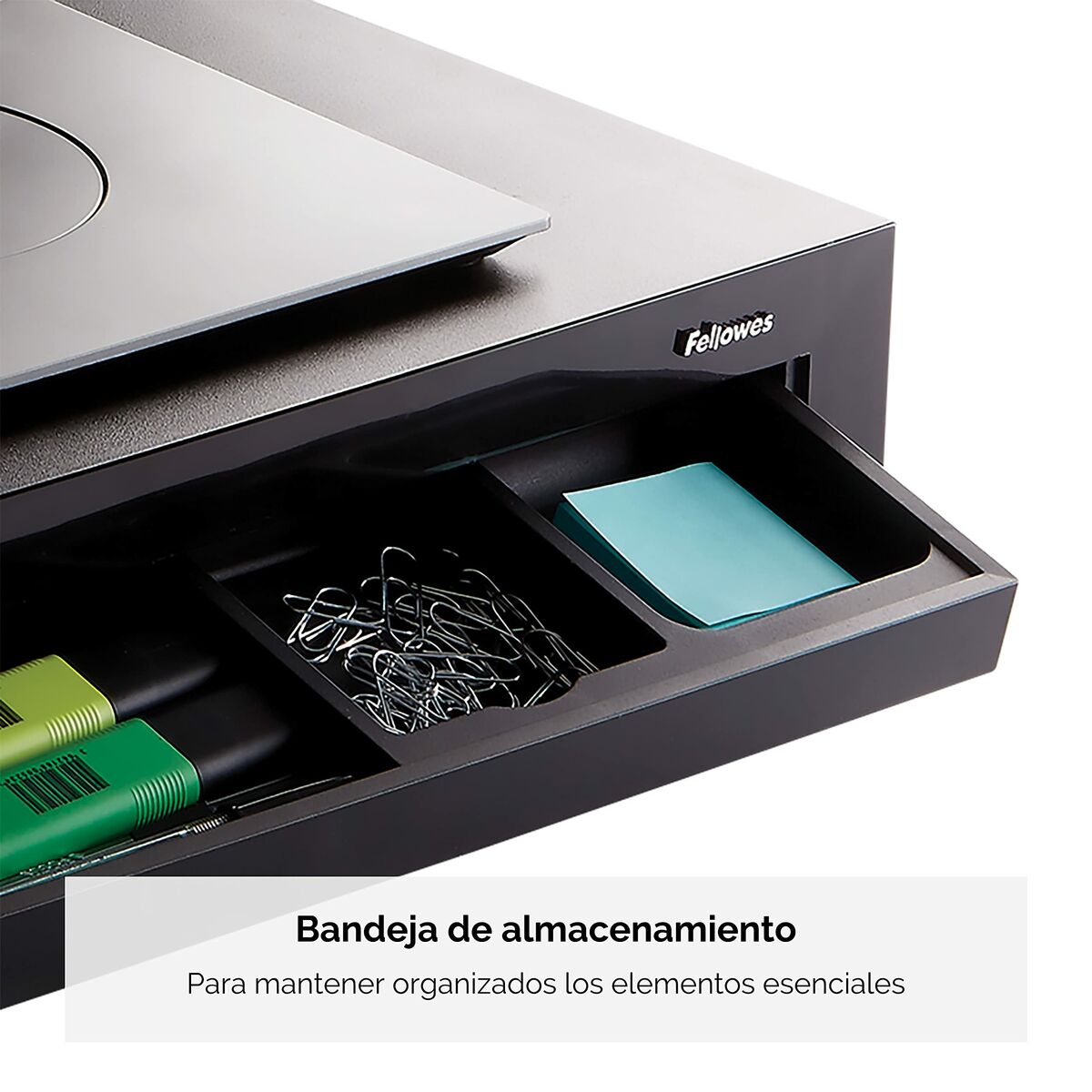 Ανελκυστήρας Fellowes Designer Suites Οθόνη Μαύρο x2 Ανελκυστήρας Fellowes Designer Suites Οθόνη Μαύρο x2