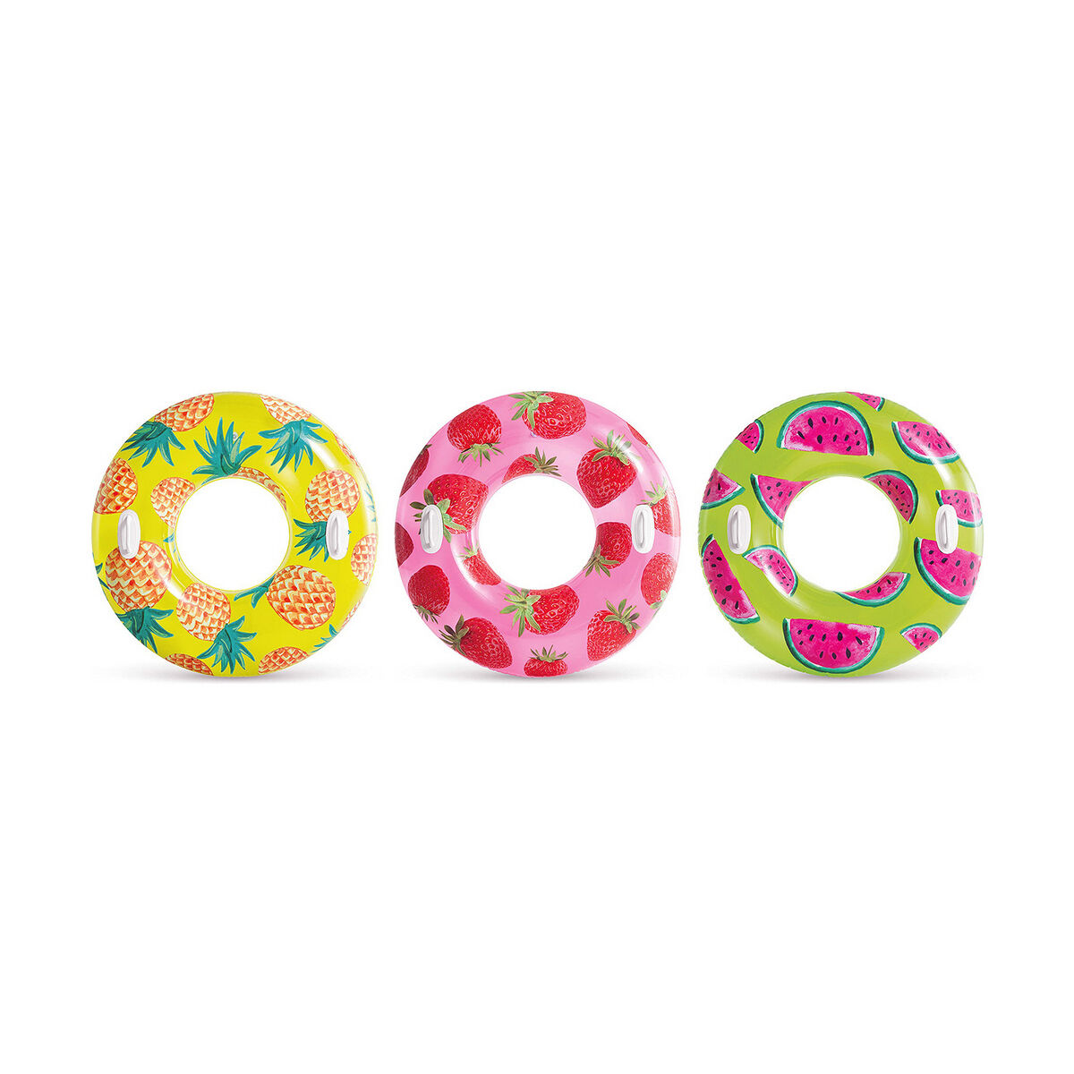 Inflatable Pool Float Intex Φρούτα PVC Ø 107 cm Inflatable Pool Float Intex Φρούτα PVC Ø 107 cm