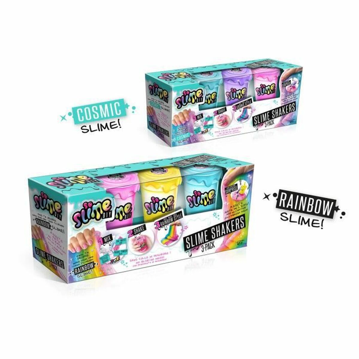 Slime Canal Toys Shakers (3 Τεμάχια) (Δωρεάν Μεταφορικά)