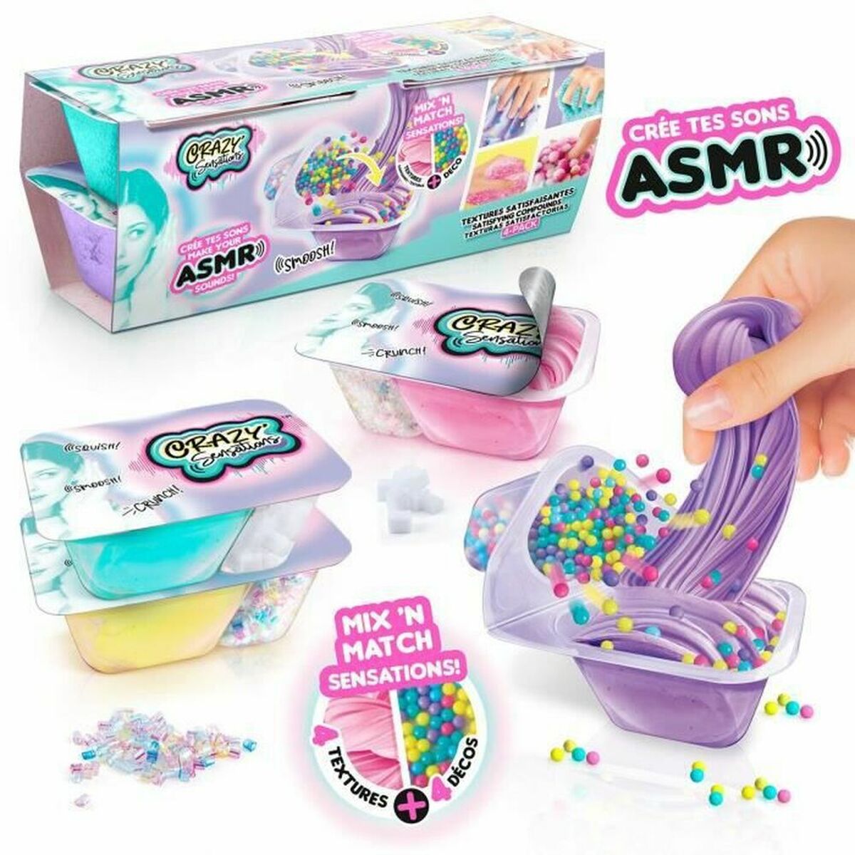 Slime Canal Toys Craze Foam (4 Μονάδες)