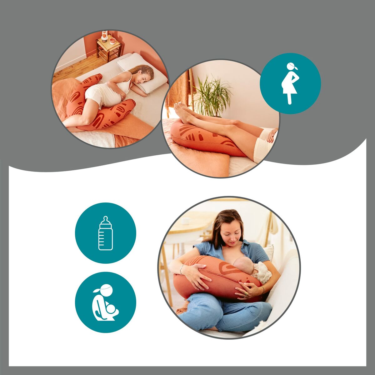 Breastfeeding Cushion Babymoov B.Love Κόκκινο (Δωρεάν Μεταφορικά) Breastfeeding Cushion Babymoov B.Love Κόκκινο (Δωρεάν Μεταφορικά)