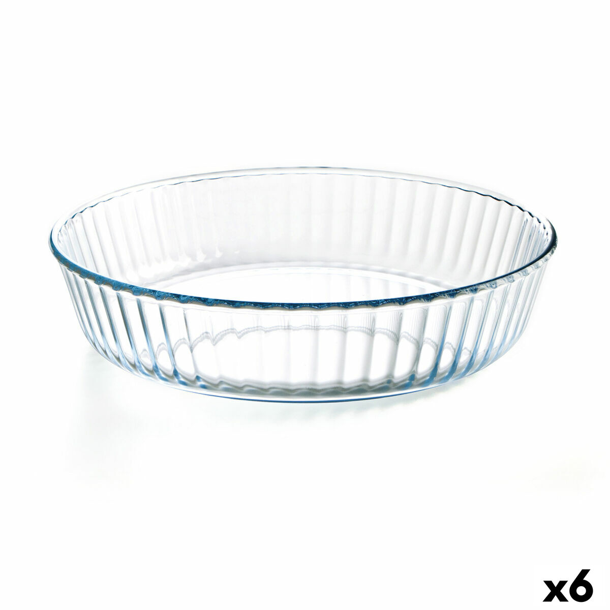 Φόρμα για τον Φούρνο Ô Cuisine Στρόγγυλο 26 x 26 x 5,9 cm Διαφανές (x6) Φόρμα για τον Φούρνο Ô Cuisine Στρόγγυλο 26 x 26 x 5,9 cm Διαφανές (x6)