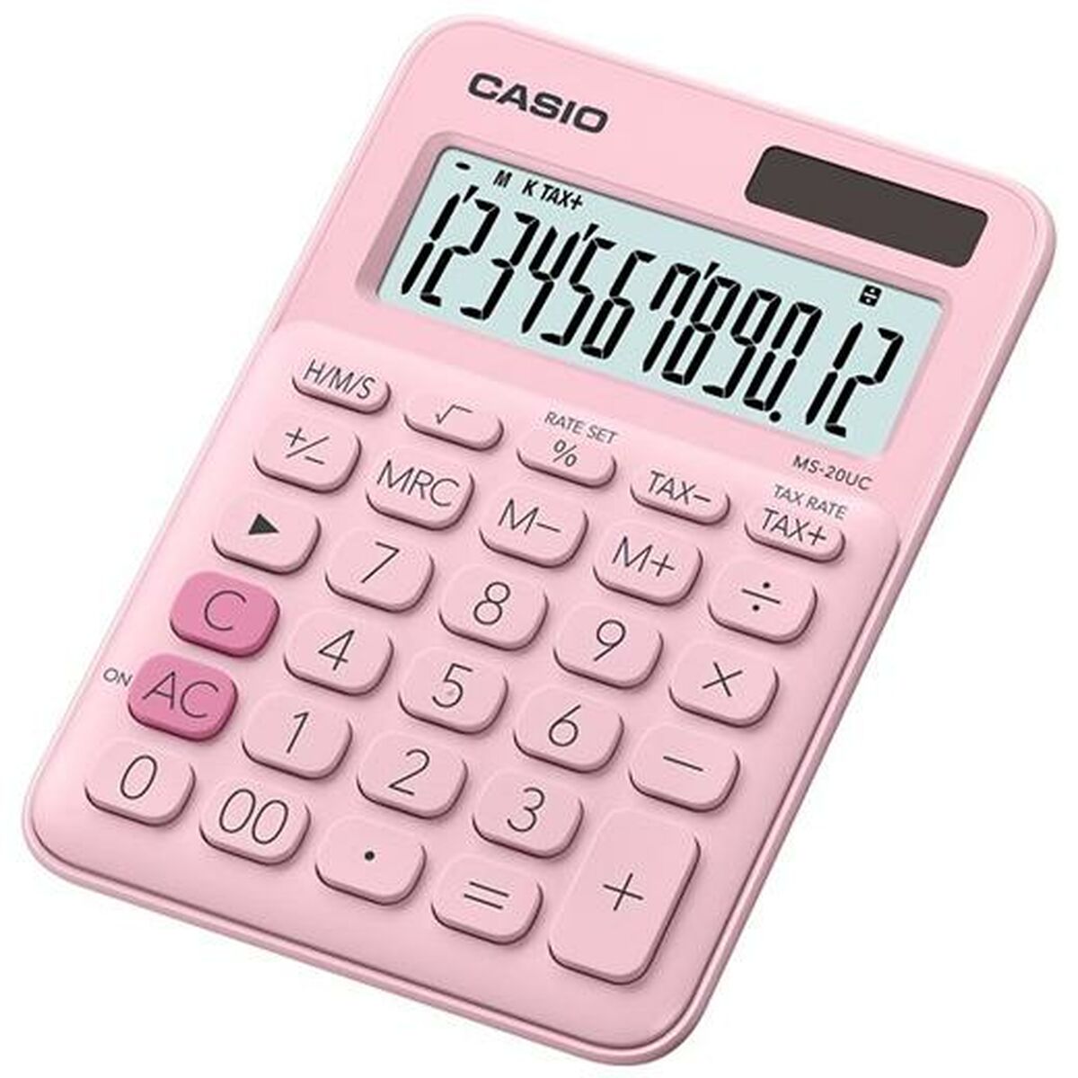 Αριθμομηχανή Casio MS-20UC Ροζ 2,3 x 10,5 x 14,95 cm (x10) Αριθμομηχανή Casio MS-20UC Ροζ 2,3 x 10,5 x 14,95 cm (x10)