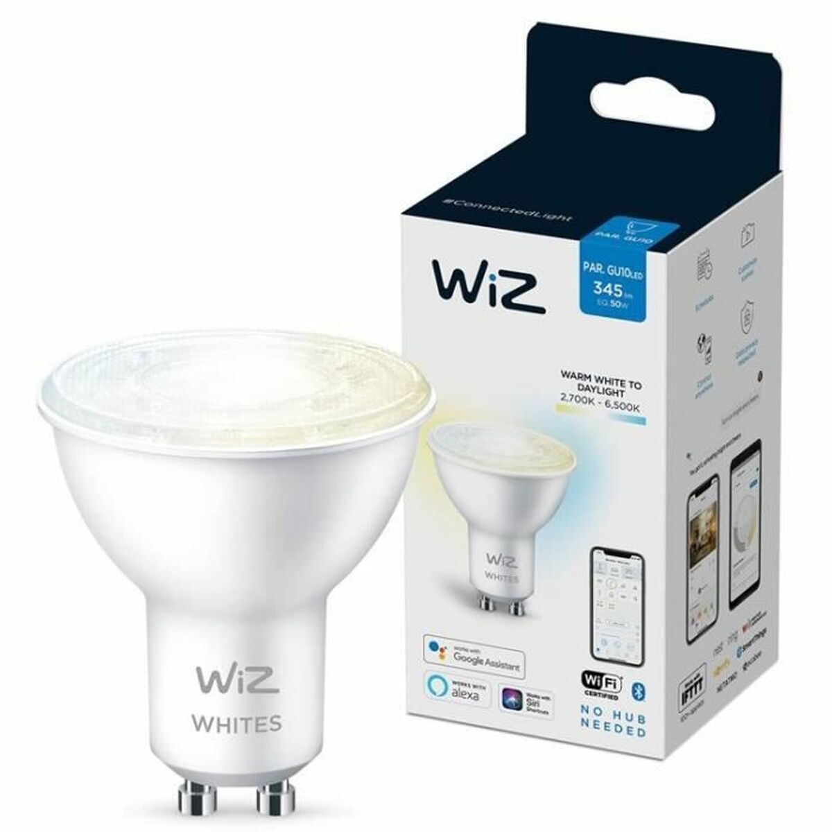 Έξυπνη Λάμπα Wiz 50 W GU10 Wi-Fi LED 2700 K 6500 K 400 lm