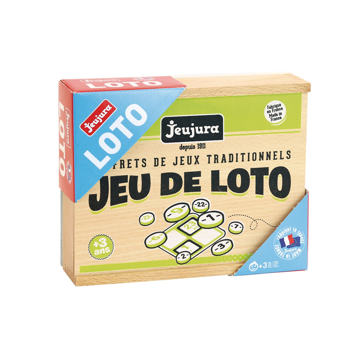 Bingo Loto Game Πολύχρωμο Ξύλο Bingo Loto Game Πολύχρωμο Ξύλο