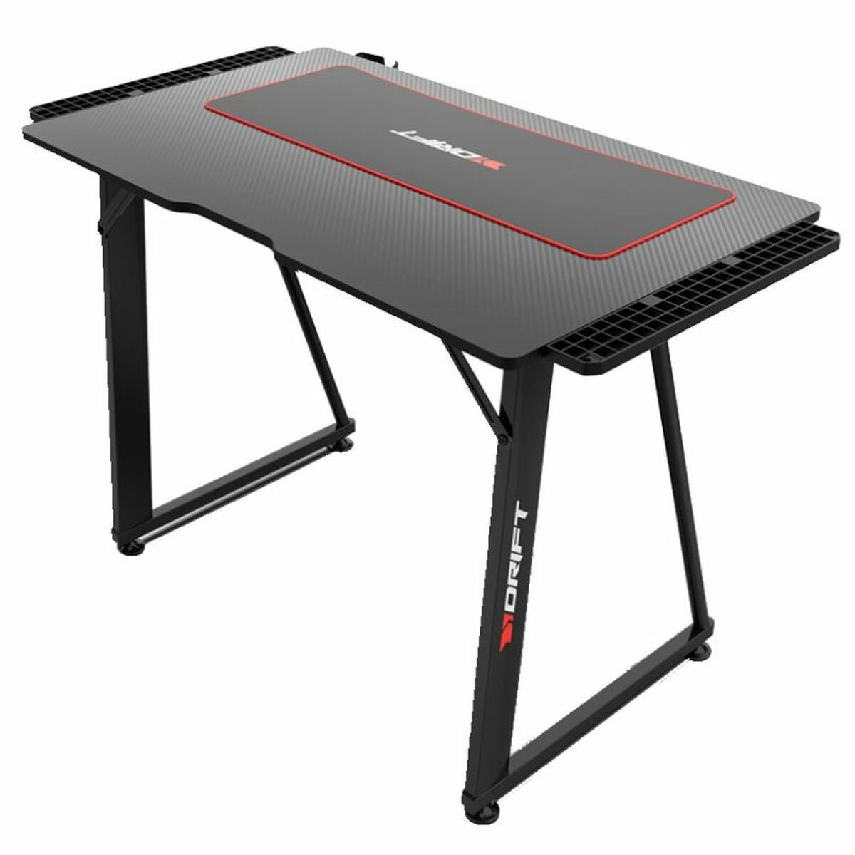 Γραφείο GAMING DRIFT DRDZ75 Μαύρο Μαύρο/Κόκκινο 100 x 60 cm Γραφείο GAMING DRIFT DRDZ75 Μαύρο Μαύρο/Κόκκινο 100 x 60 cm