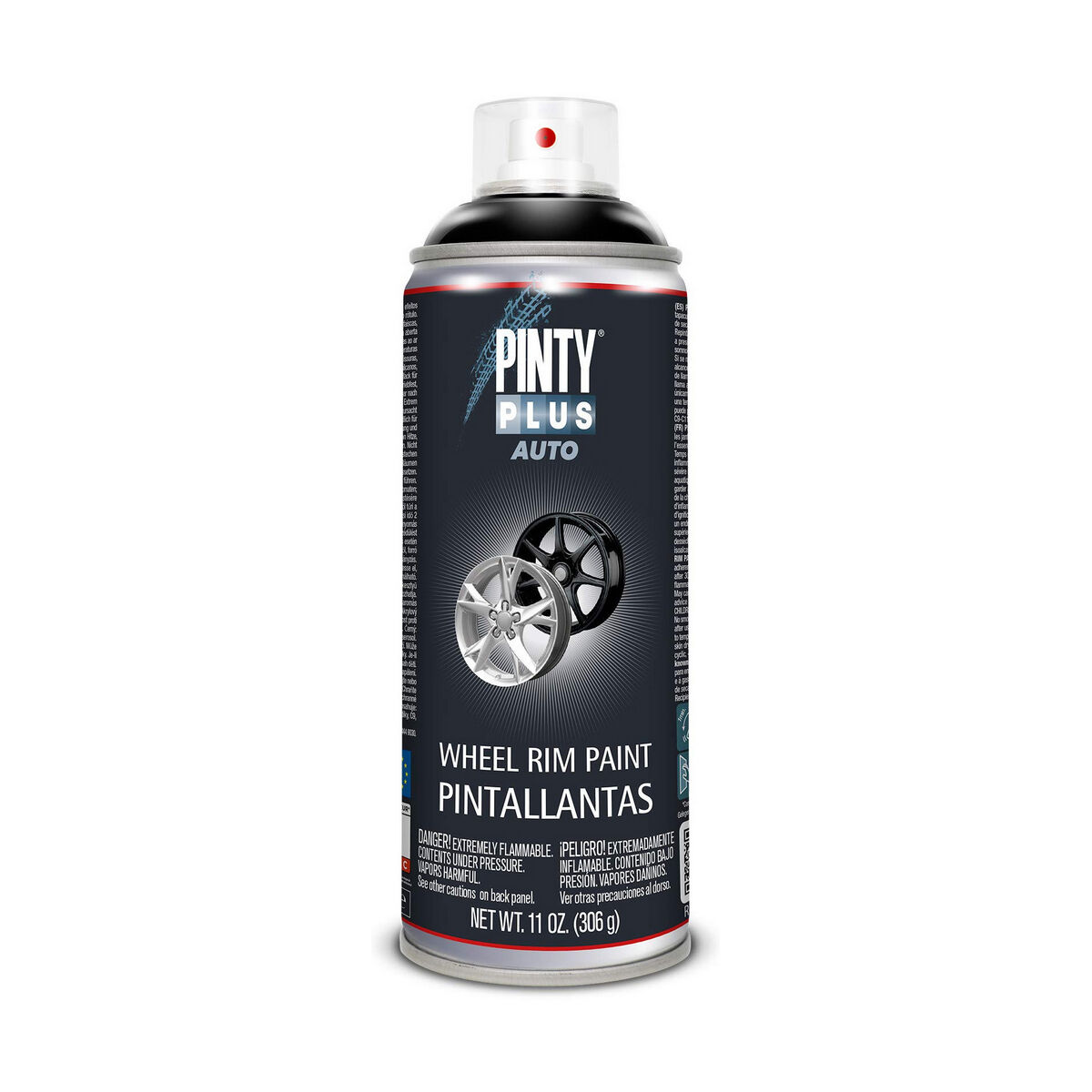 Σπρέι βαφής Pintyplus Auto L104 Χείλος 400 ml Μαύρο Σπρέι βαφής Pintyplus Auto L104 Χείλος 400 ml Μαύρο