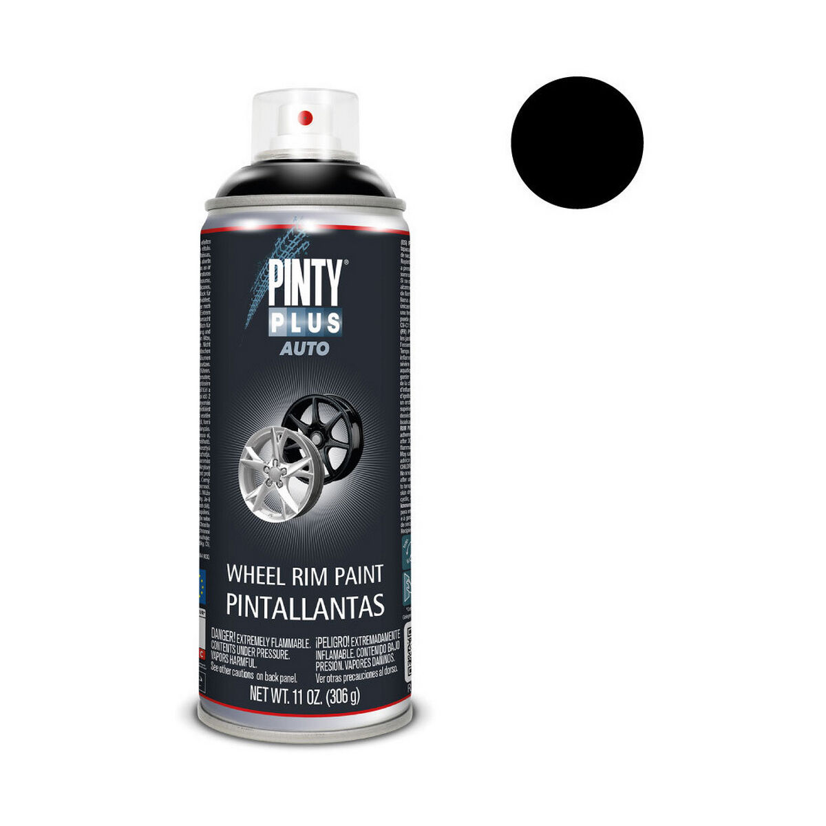 Σπρέι βαφής Pintyplus Auto L104 Χείλος 400 ml Μαύρο Σπρέι βαφής Pintyplus Auto L104 Χείλος 400 ml Μαύρο