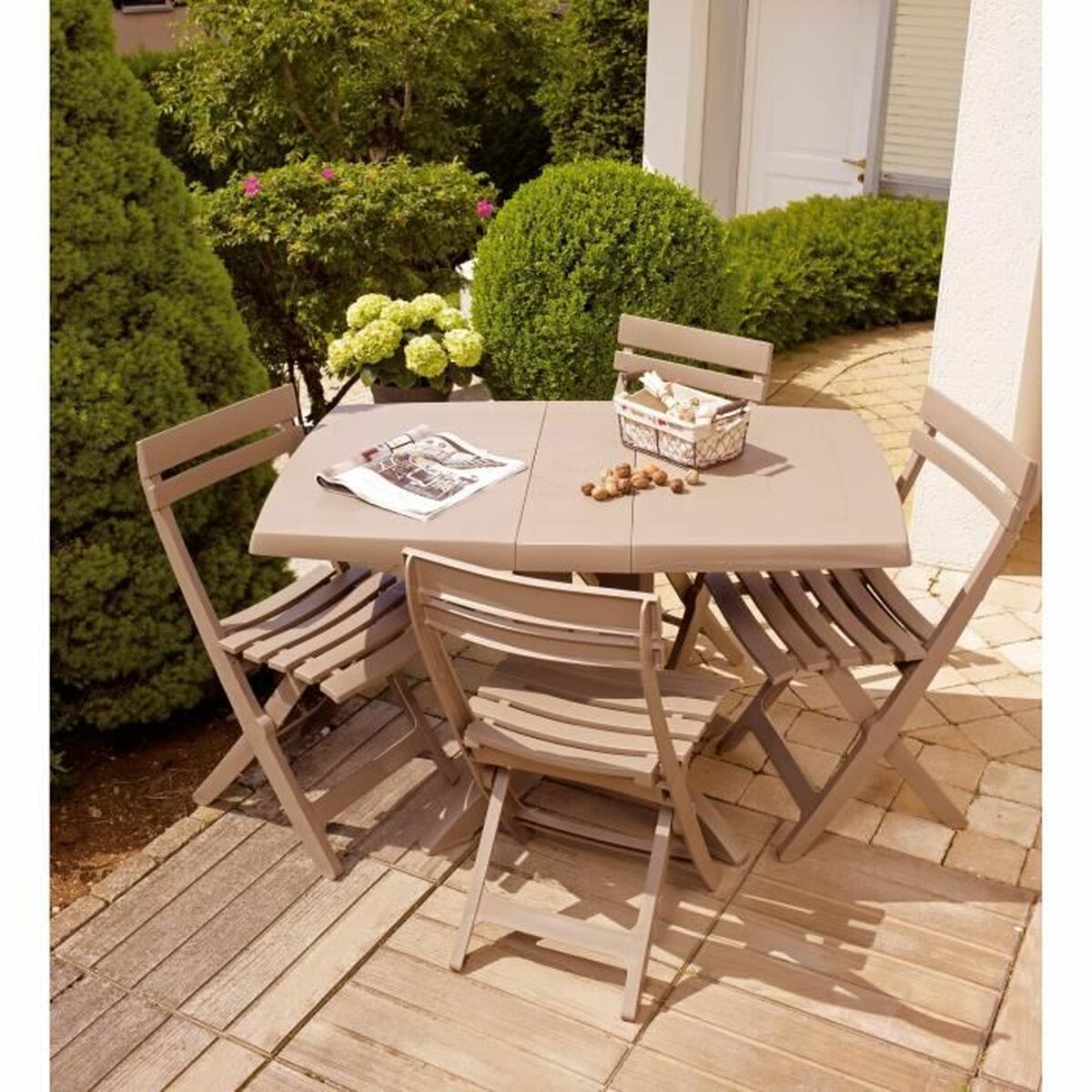 Hagestol 42 x 50 x 80 cm Χρώμα Τεφρόχρουν Ρητίνη Hagestol 42 x 50 x 80 cm Χρώμα Τεφρόχρουν Ρητίνη