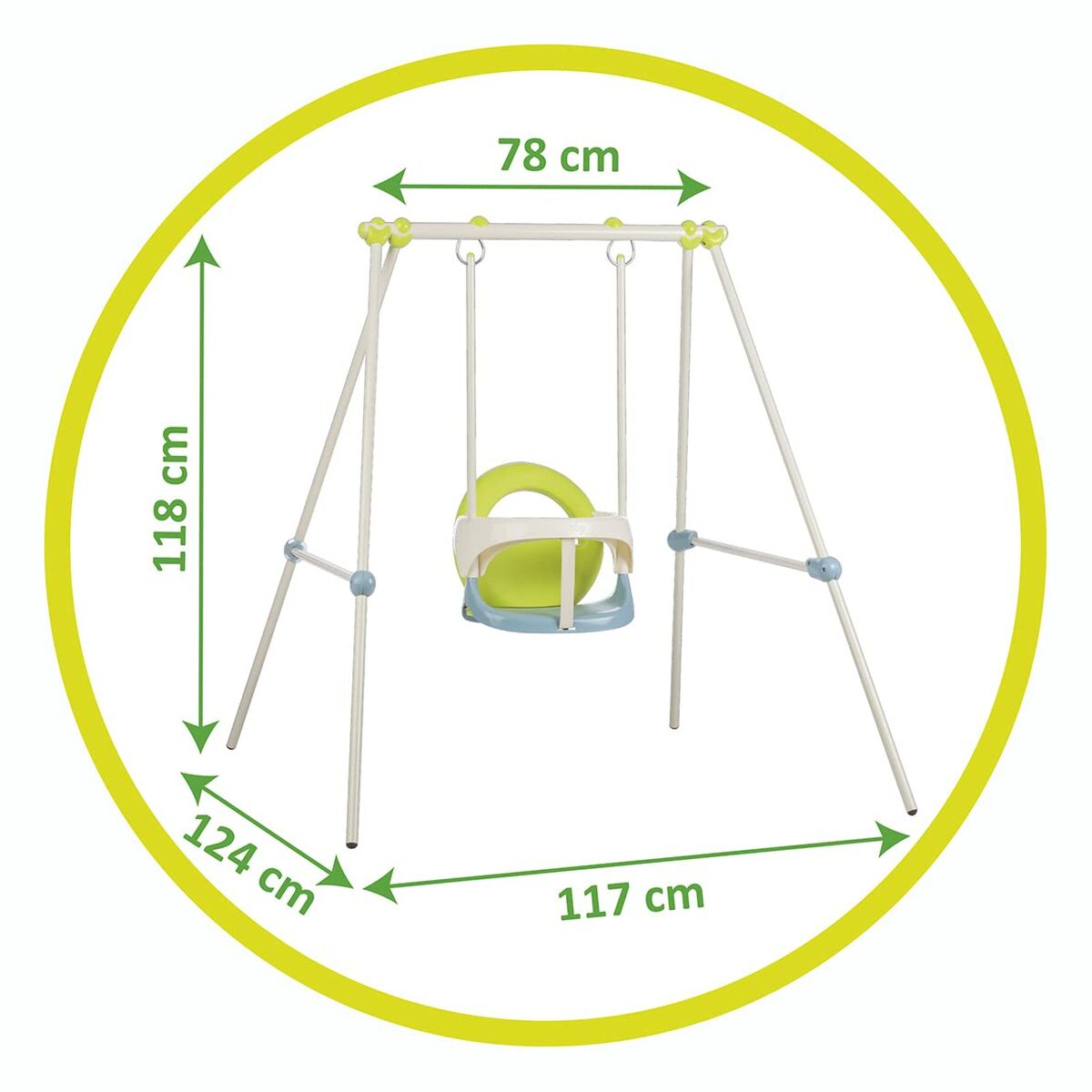 Κούνια Smoby 117 x 118 cm (Δωρεάν Μεταφορικά) Κούνια Smoby 117 x 118 cm (Δωρεάν Μεταφορικά)