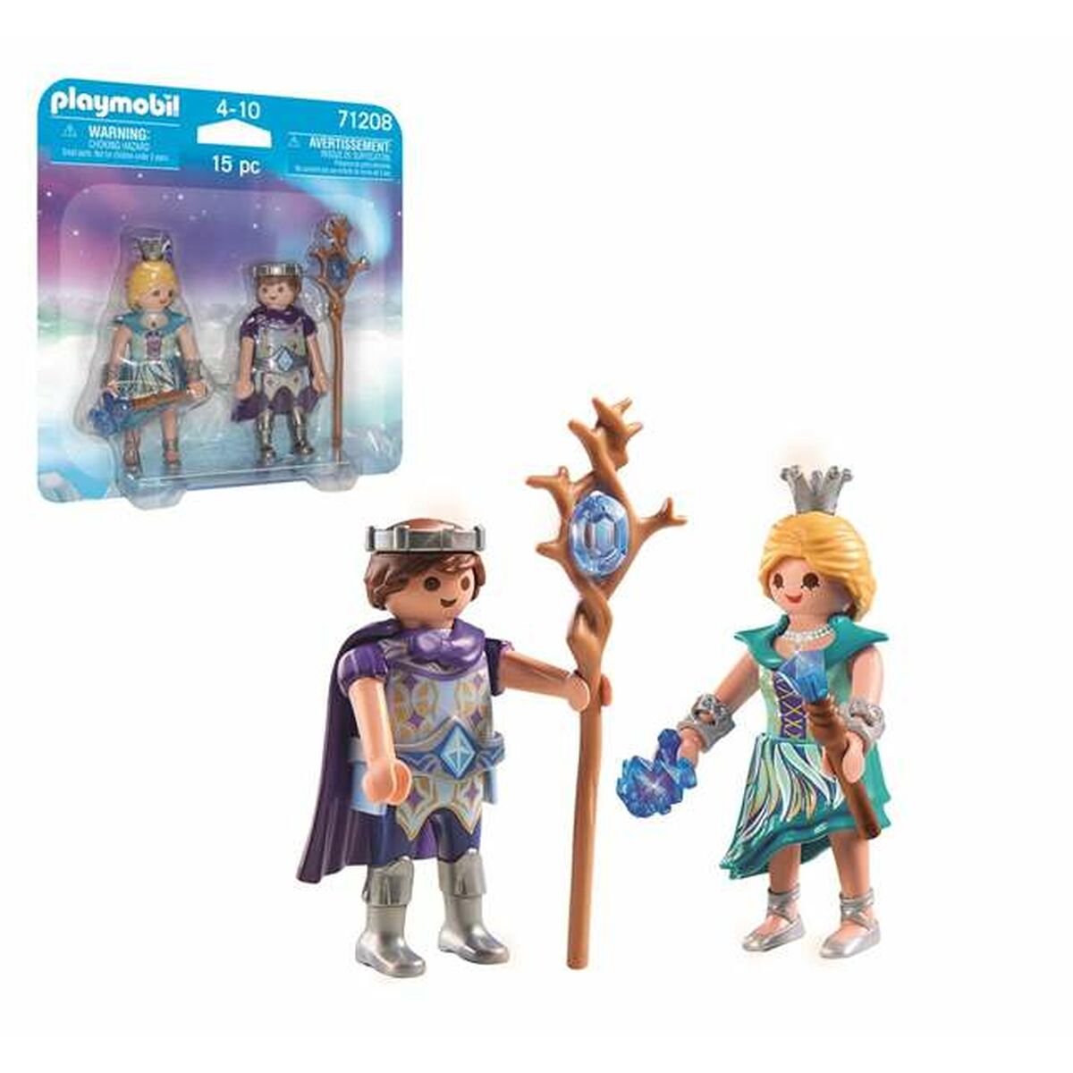Αρθρωτές Φιγούρες Playmobil 71208 Πρίγκιπας Πριγκίπισσα 15 Τεμάχια Duo Αρθρωτές Φιγούρες Playmobil 71208 Πρίγκιπας Πριγκίπισσα 15 Τεμάχια Duo