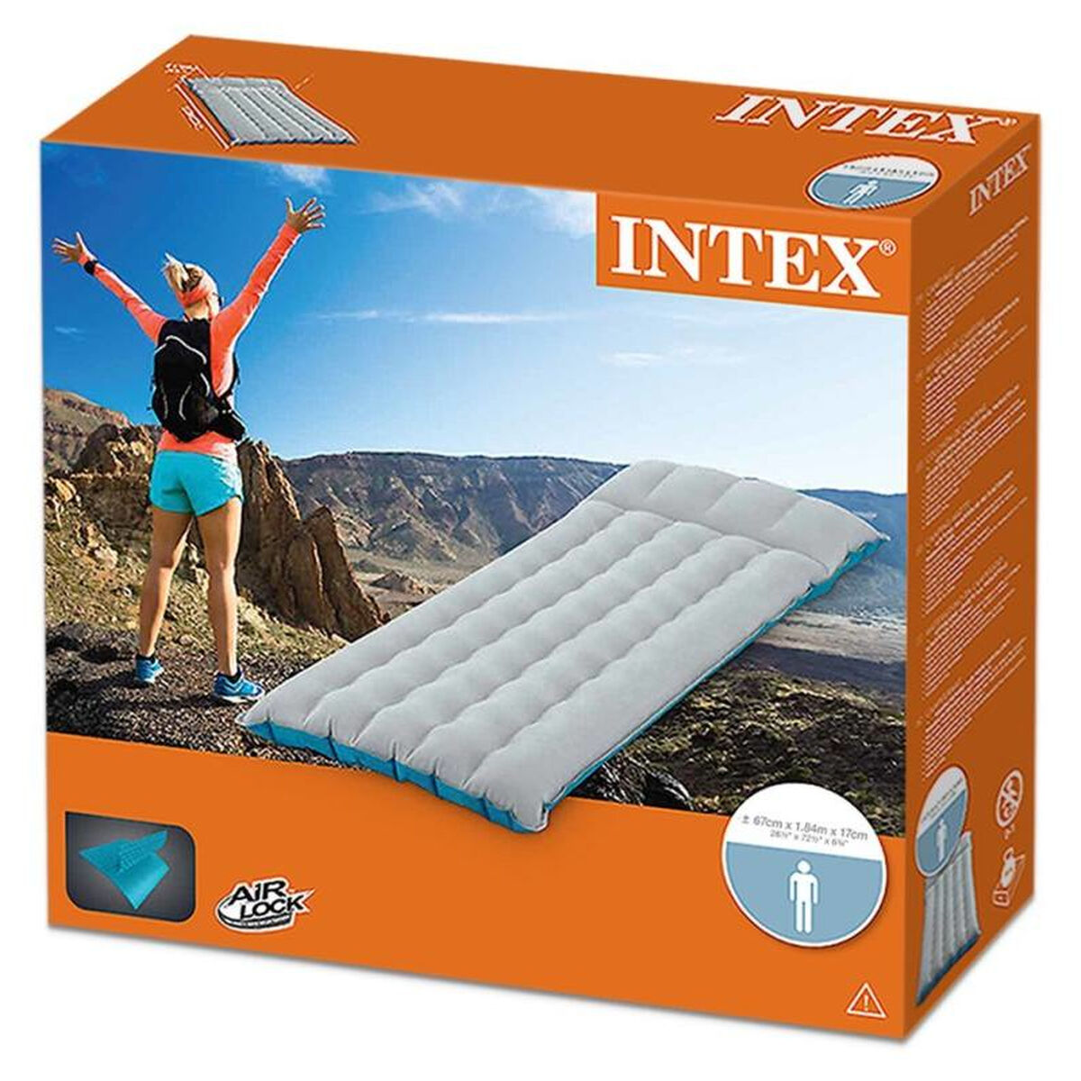 Air Bed Intex 184 x 67 x 17 cm 184 x 67 x 17 cm (Δωρεάν Μεταφορικά) Air Bed Intex 184 x 67 x 17 cm 184 x 67 x 17 cm (Δωρεάν Μεταφορικά)