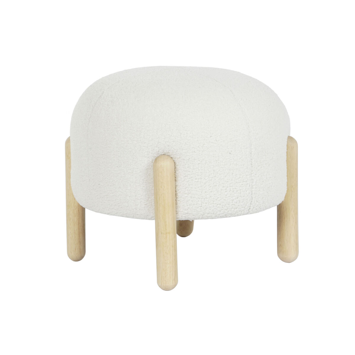 Υποπόδια DKD Home Decor 45 x 45 x 36 cm Ξύλο Λευκό Υποπόδια DKD Home Decor 45 x 45 x 36 cm Ξύλο Λευκό