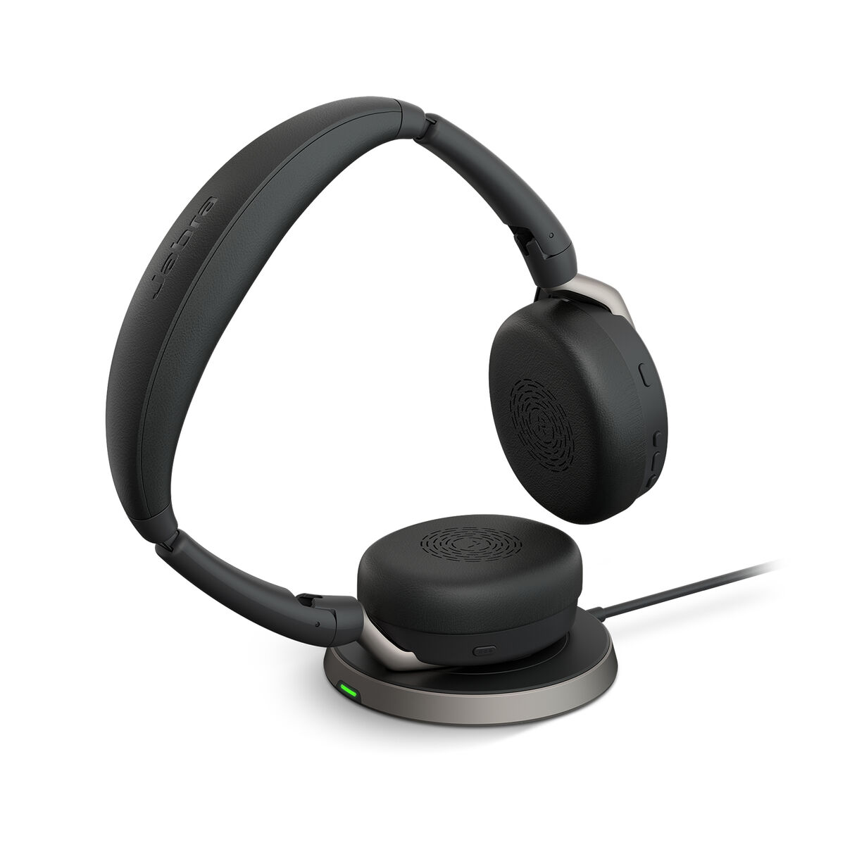 Bluetooth Ακουστικά με Μικρόφωνο Jabra Evolve2 65 Flex Μαύρο