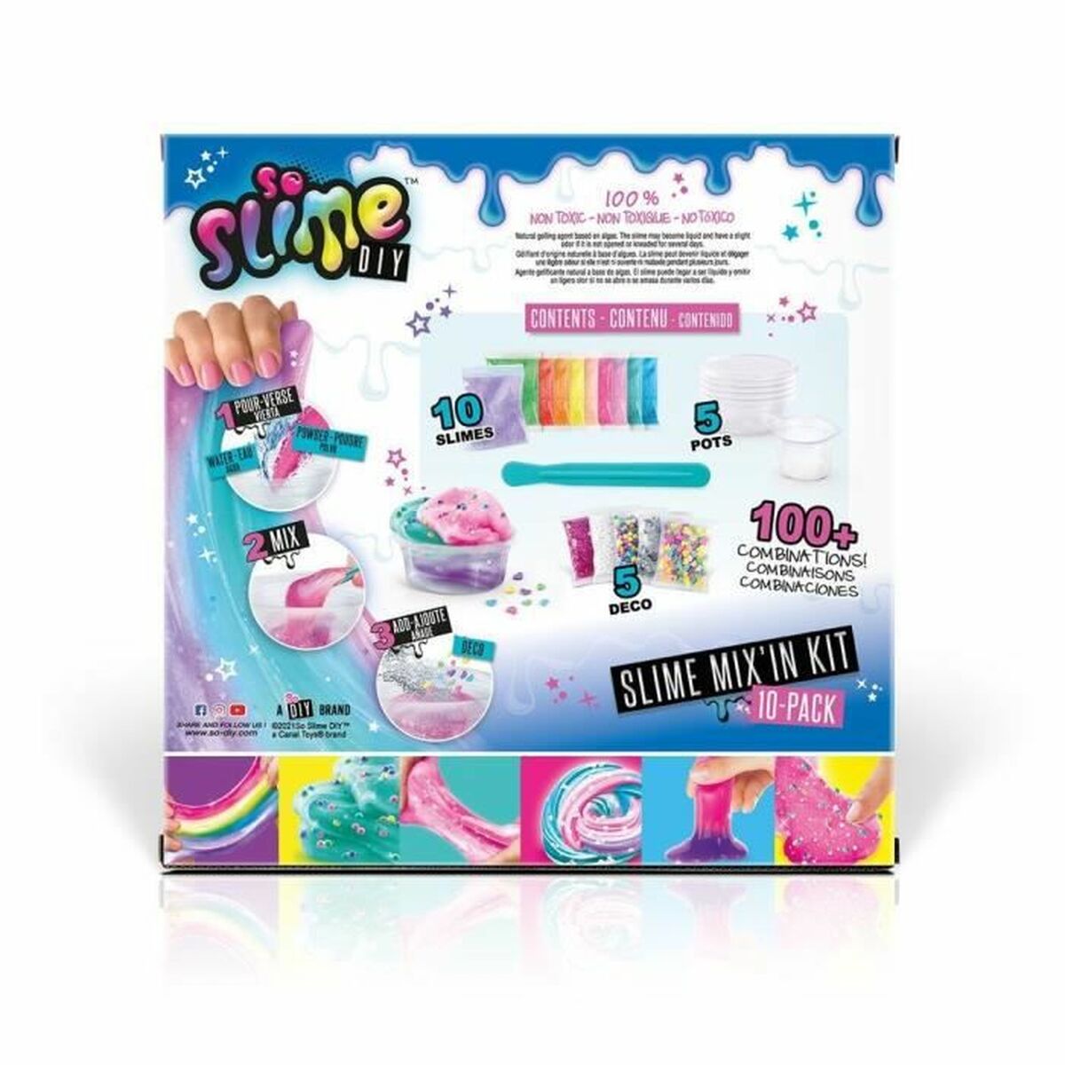 Slime Canal Toys Mix'in Kit (Δωρεάν Μεταφορικά) Slime Canal Toys Mix'in Kit (Δωρεάν Μεταφορικά)
