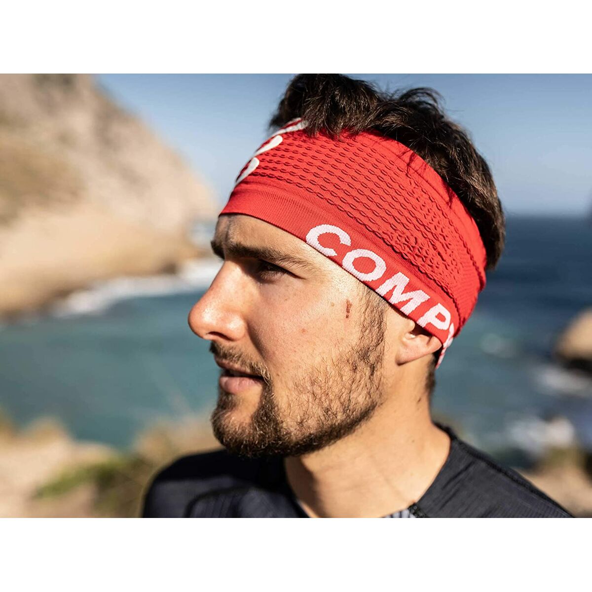 Ελαστική Αθλητική Κορδέλα Μαλλιών Compressport On/Off Σκούρο Κόκκινο Ένα μέγεθος Ελαστική Αθλητική Κορδέλα Μαλλιών Compressport On/Off Σκούρο Κόκκινο Ένα μέγεθος