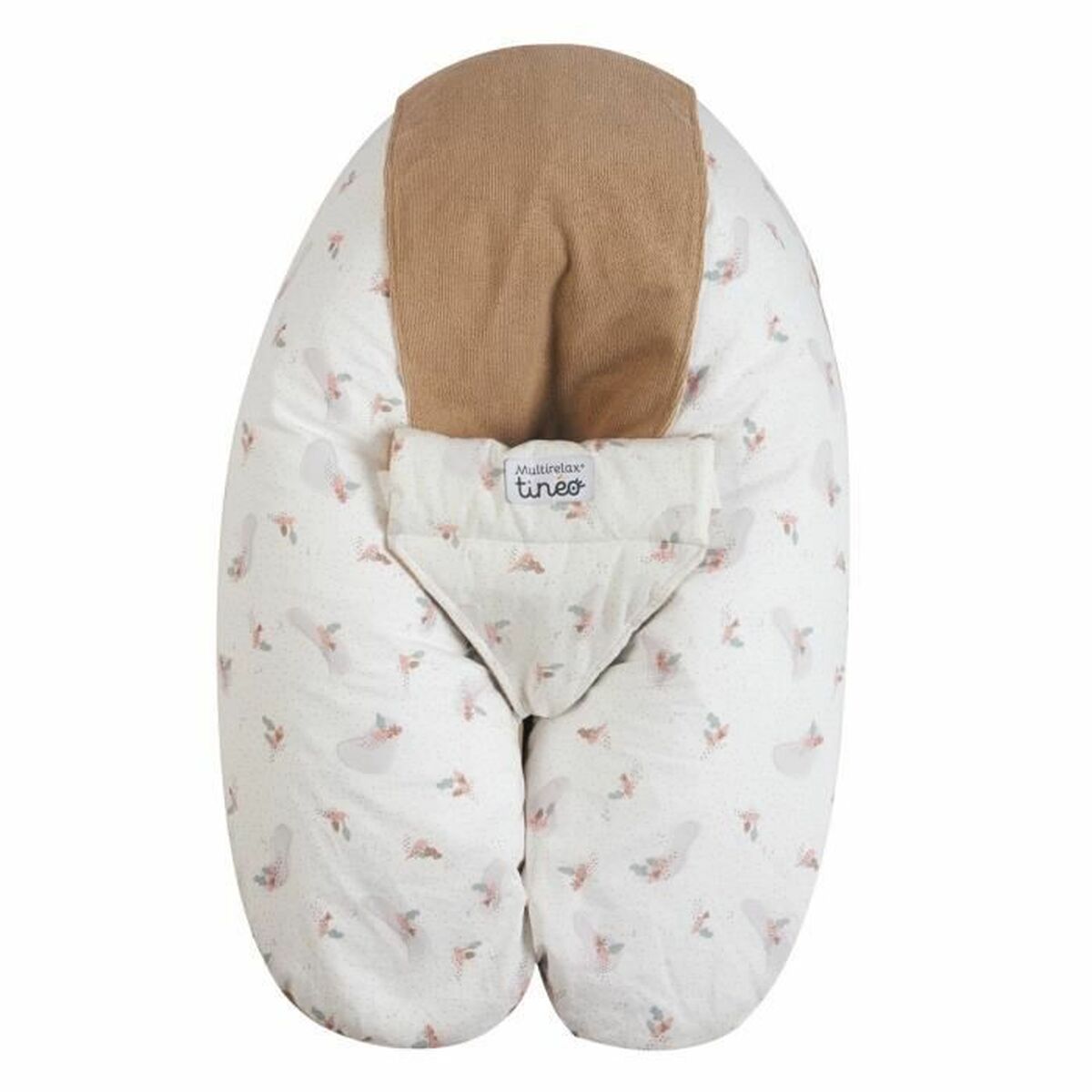 Breastfeeding Cushion Tineo Λευκό/Ροζ (Δωρεάν Μεταφορικά)