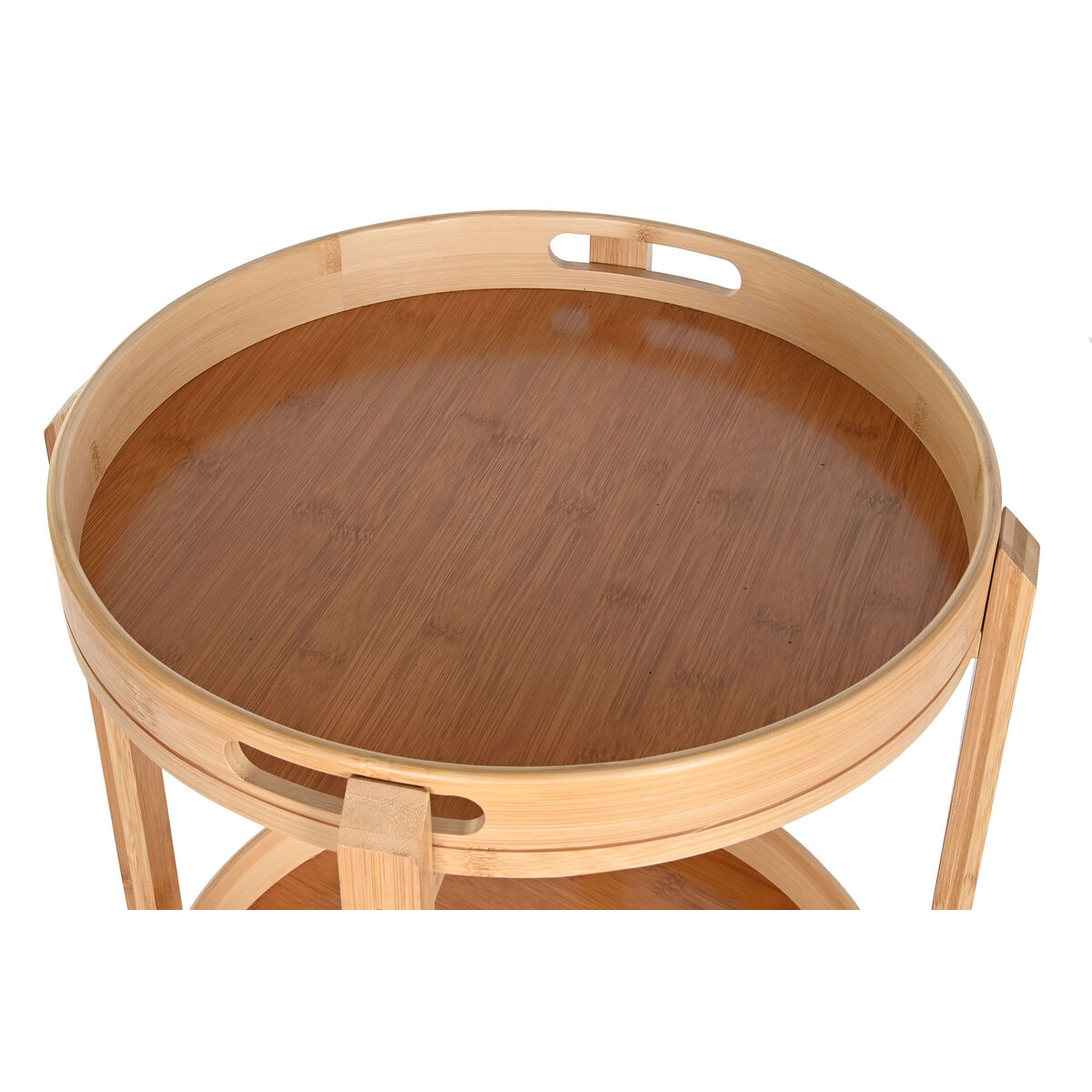 Serveringsvogn DKD Home Decor Φυσικό 44 x 44 x 90 cm Serveringsvogn DKD Home Decor Φυσικό 44 x 44 x 90 cm
