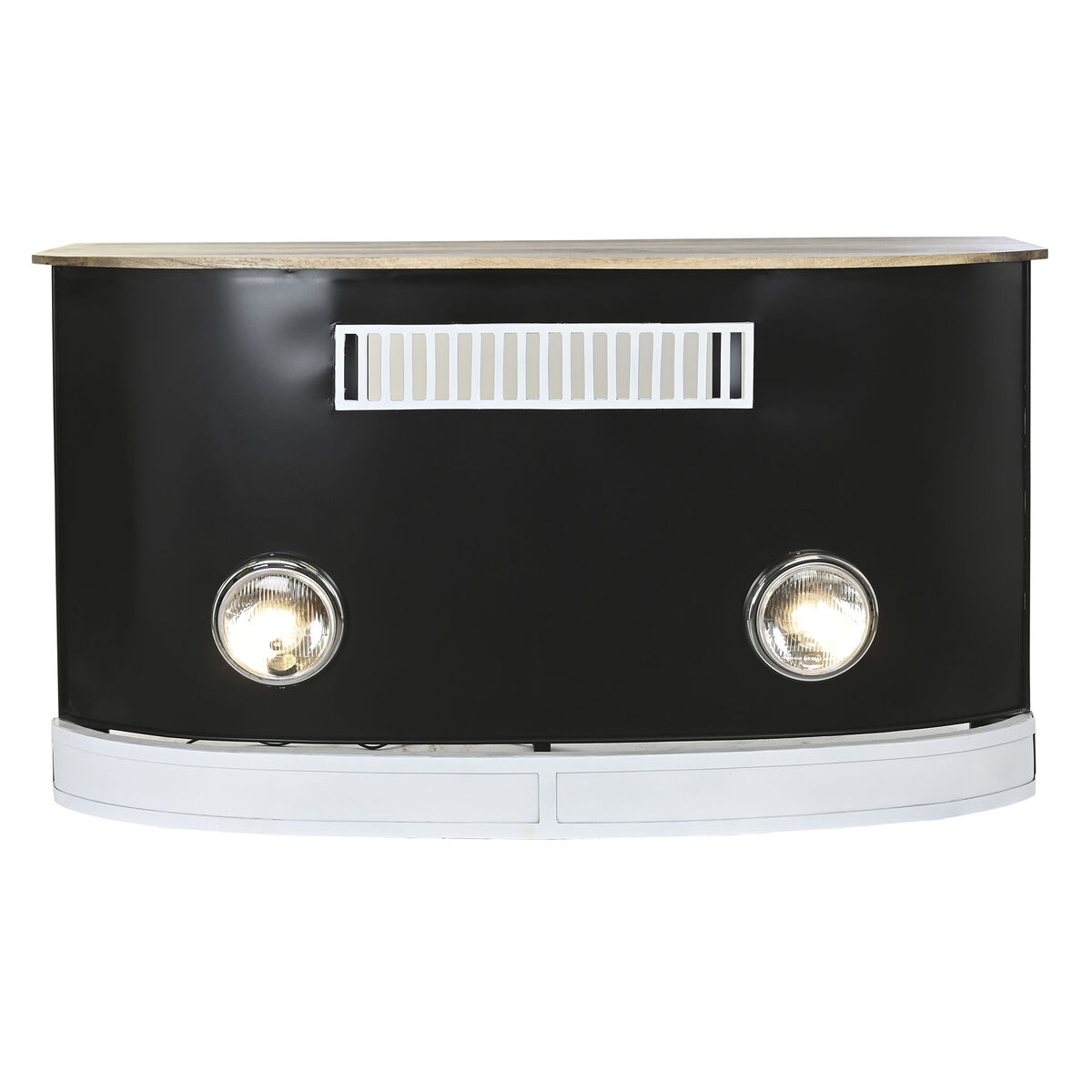 Ντουλάπι μπαρ DKD Home Decor Λευκό Καφέ Μαύρο 157 x 52 x 90 cm BAR