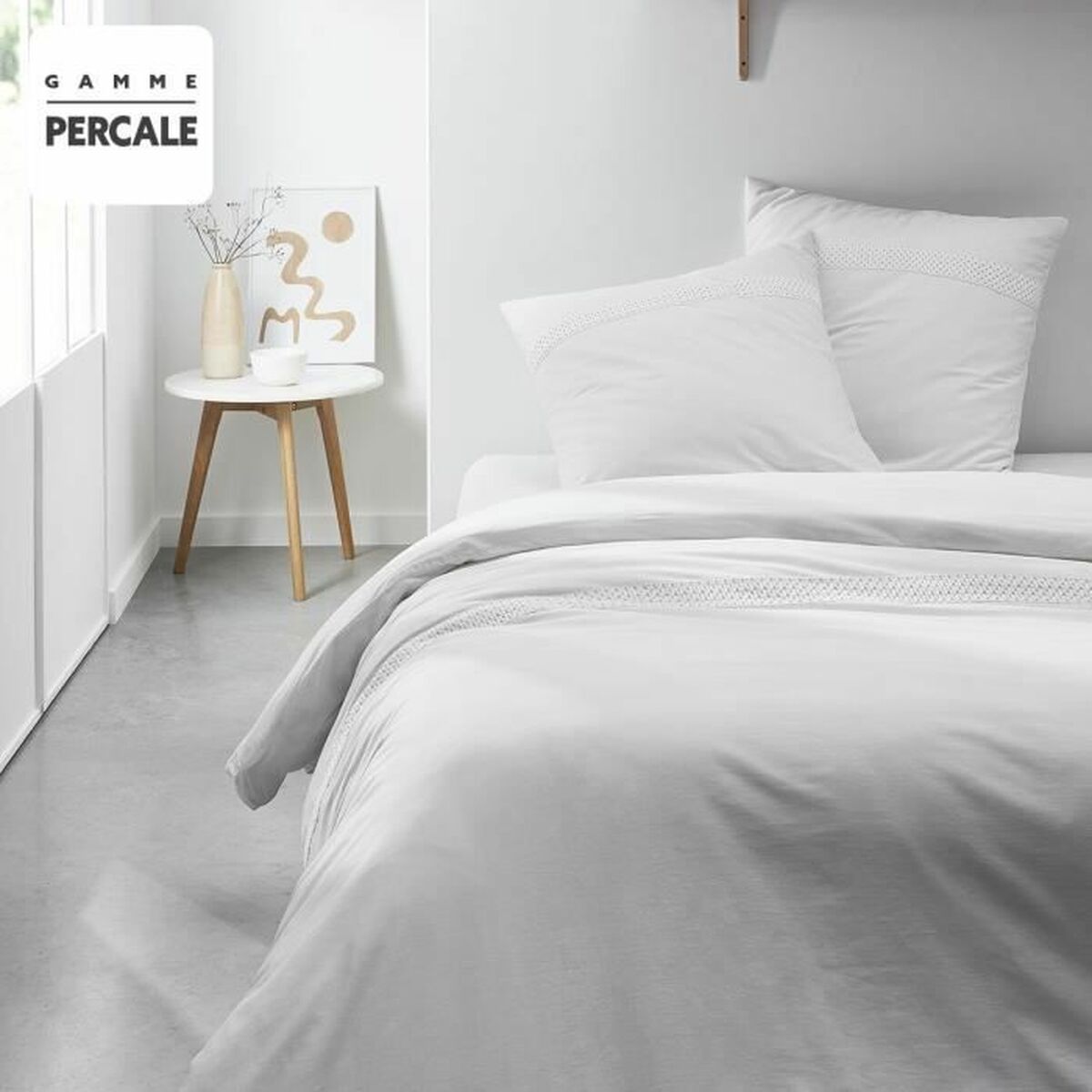 Κάλυψη παπλώματος TODAY Percale Λευκό 220 x 240 cm (Δωρεάν Μεταφορικά)
