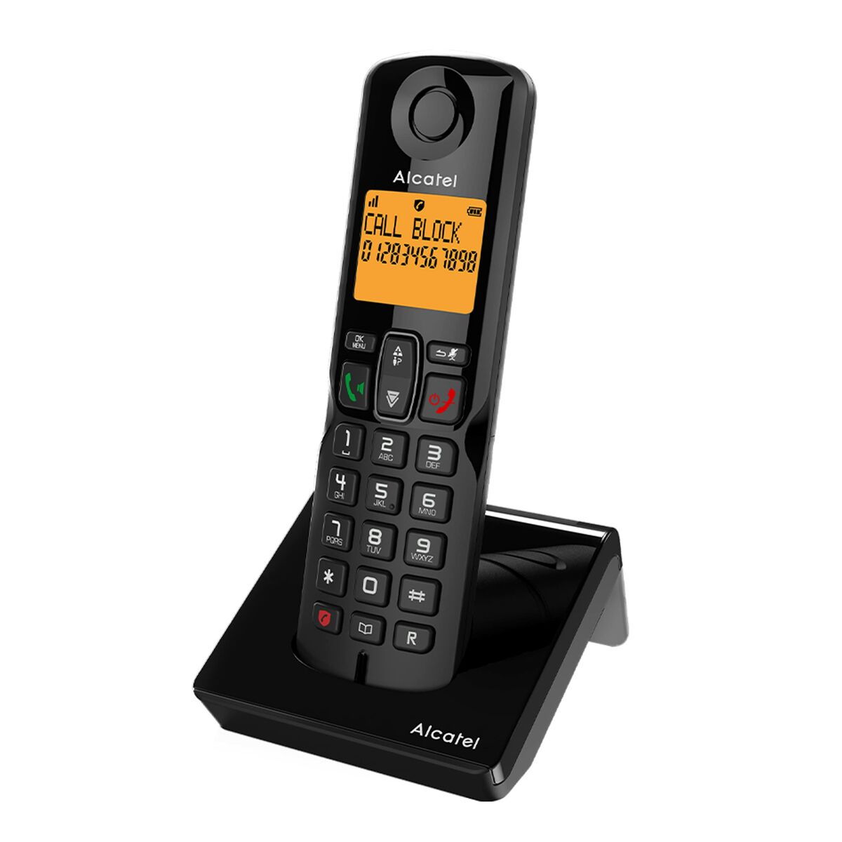 Ασύρματο Τηλέφωνο Alcatel S280 Μαύρο Ασύρματο Τηλέφωνο Alcatel S280 Μαύρο