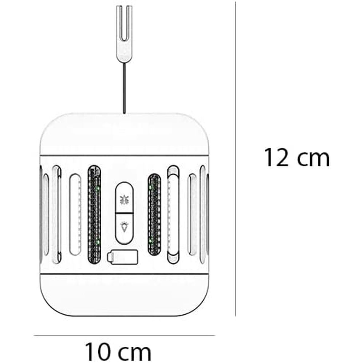 Λάμπα LED Κατά των Κουνουπιών Coati IN410102 (x2) Λάμπα LED Κατά των Κουνουπιών Coati IN410102 (x2)
