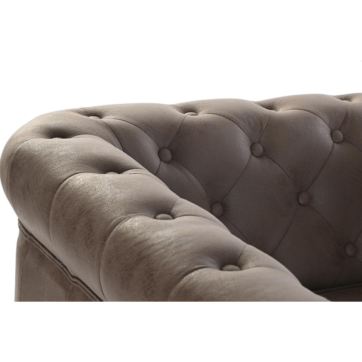 Πολυθρόνα DKD Home Decor 80 x 80 x 70 cm Ξύλο Σκούρο καφέ Πολυθρόνα DKD Home Decor 80 x 80 x 70 cm Ξύλο Σκούρο καφέ