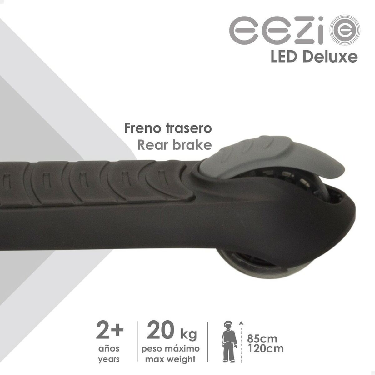 Scooter Eezi Μαύρο x2 Scooter Eezi Μαύρο x2