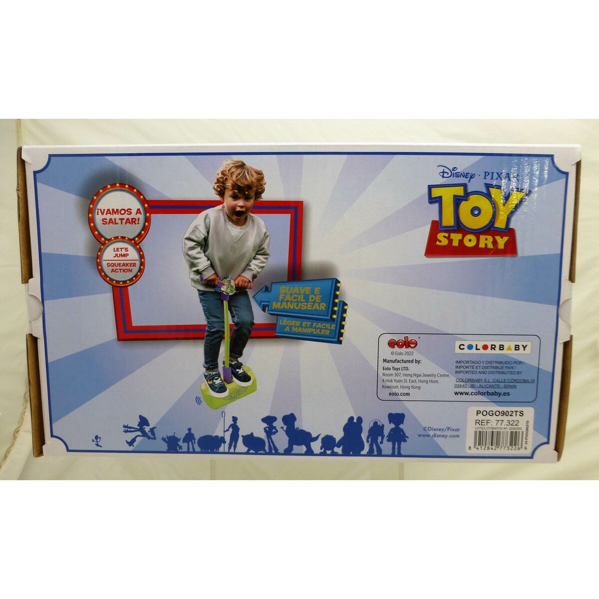 Άλτης pogo Toy Story 3D Πράσινο Παιδικά (4 Μονάδες) Άλτης pogo Toy Story 3D Πράσινο Παιδικά (4 Μονάδες)