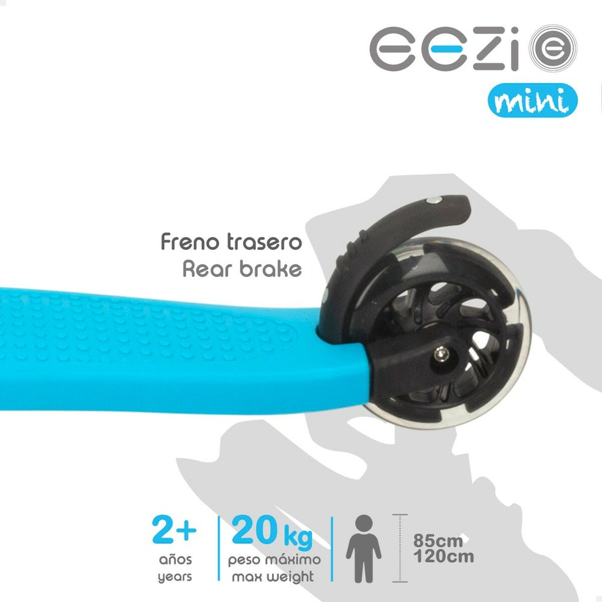Scooter Eezi Μπλε x2 Scooter Eezi Μπλε x2