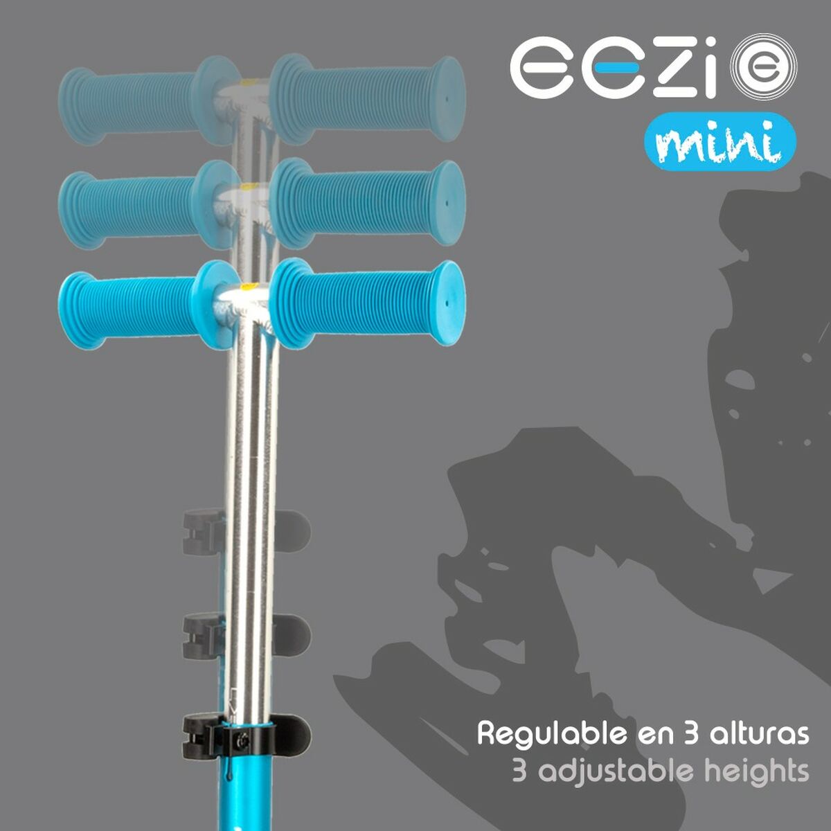 Scooter Eezi Μπλε x2 Scooter Eezi Μπλε x2