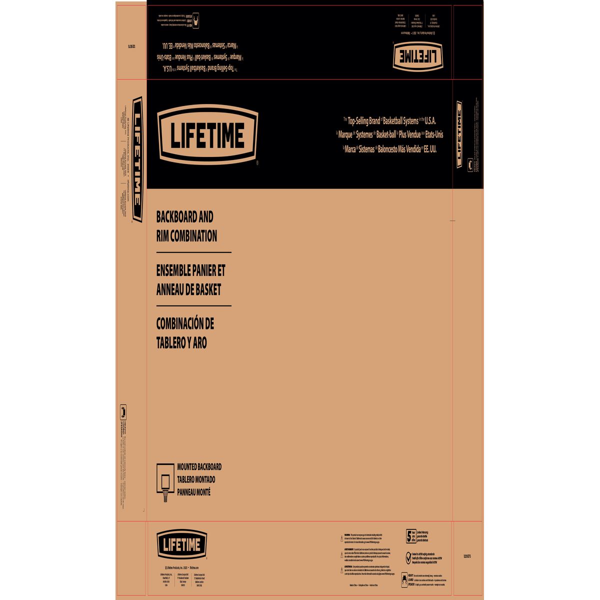 Καλάθι Mπάσκετ Lifetime 121 x 75,5 x 65 cm Καλάθι Mπάσκετ Lifetime 121 x 75,5 x 65 cm